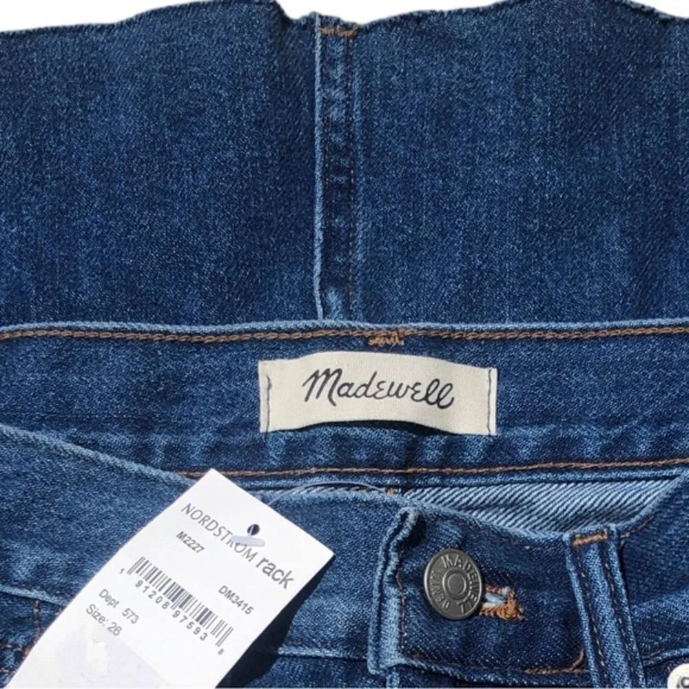 Madewell Denim A-Line Mini Skirt Blue Size 26
